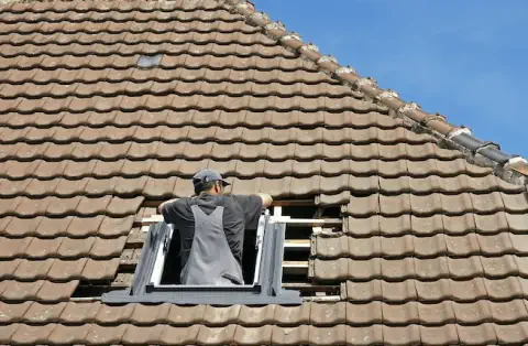 Pose de velux - Vieilley